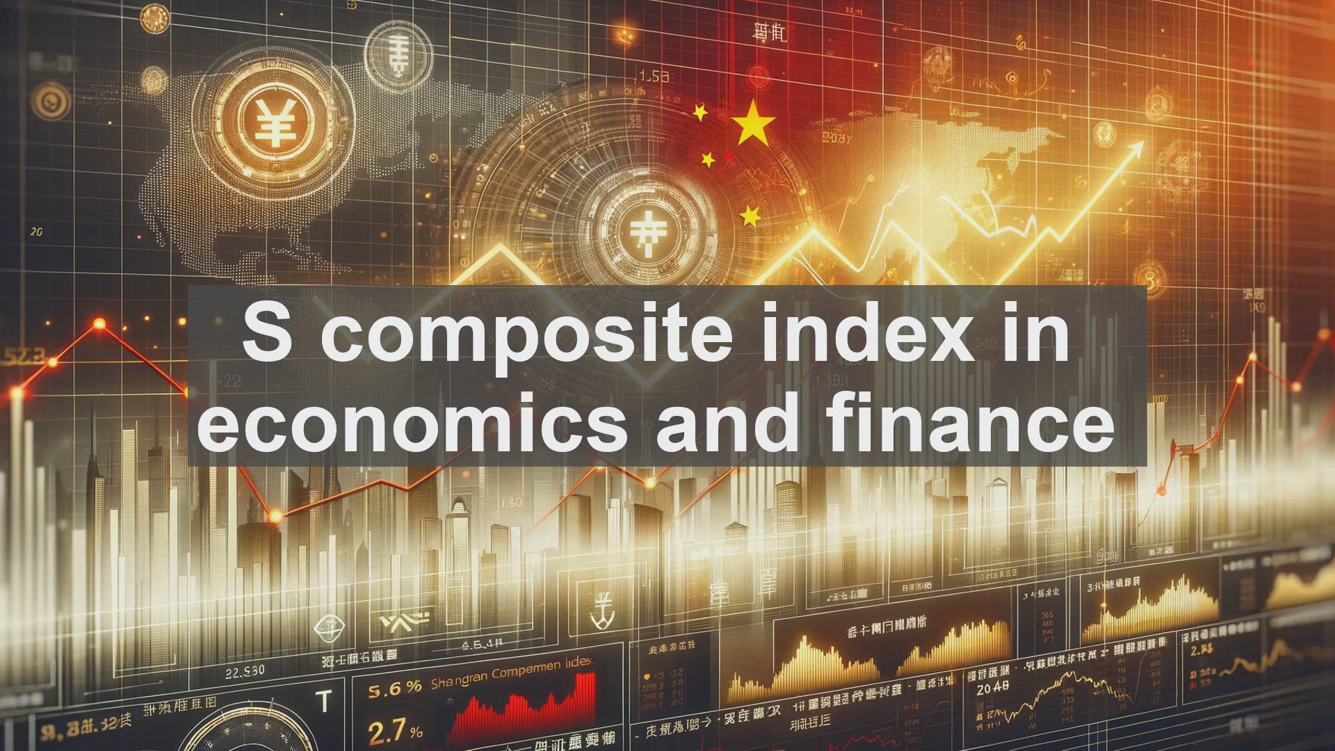 'Video thumbnail for S composite index in economics and finance'