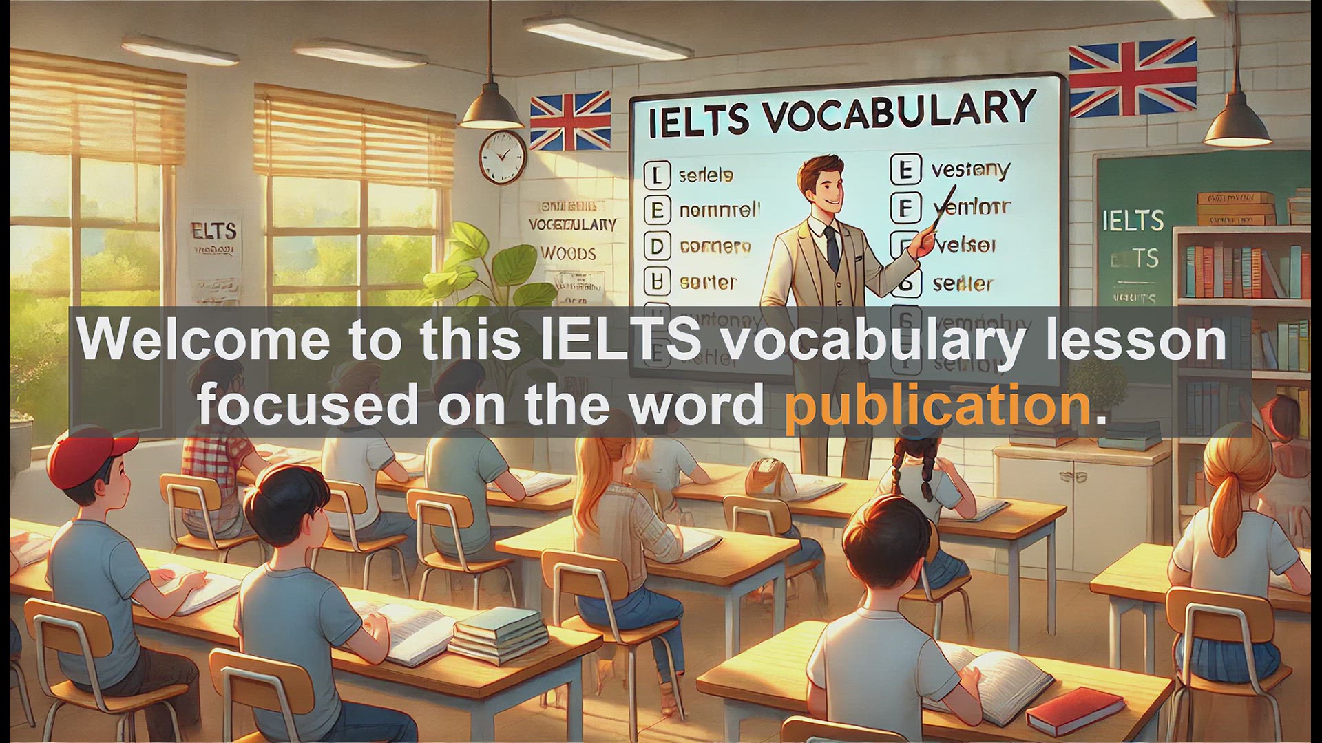 'Video thumbnail for 2500 Must Know IELTS 6.5 Vocabulary - IELTS Vocabulary: Mastering the Word 'Publication''