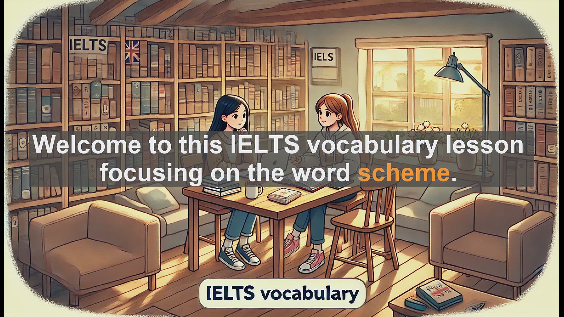 'Video thumbnail for 2500 Must Know IELTS 6.5 Vocabulary - IELTS Vocabulary: Mastering the Word 'Scheme''