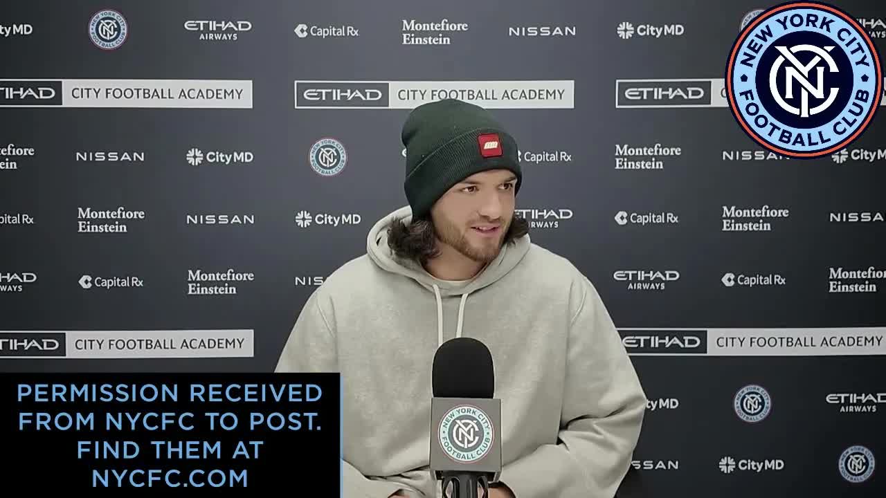 Video thumbnail for NYCFC Soccer Game: Philadelphia Match Interview