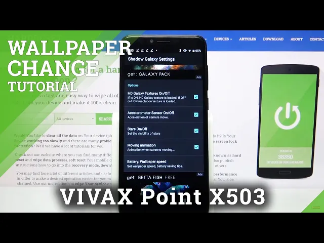 Video thumbnail for How to Download and Apply Live Wallpaper in Vivax Point X503 - Magic Fluids