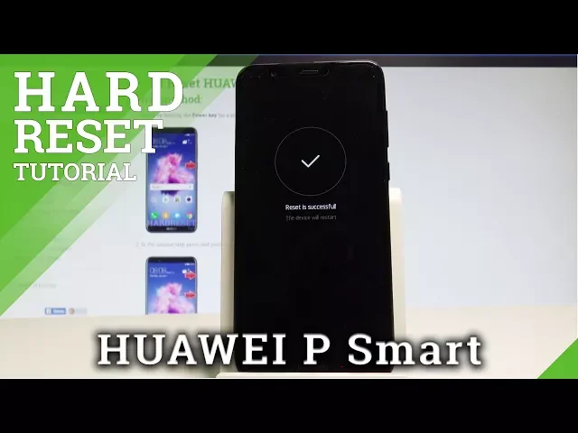 Video thumbnail for How to Hard Reset HUAWEI P Smart - Wipe Data / Factory Reset |HardReset.Info