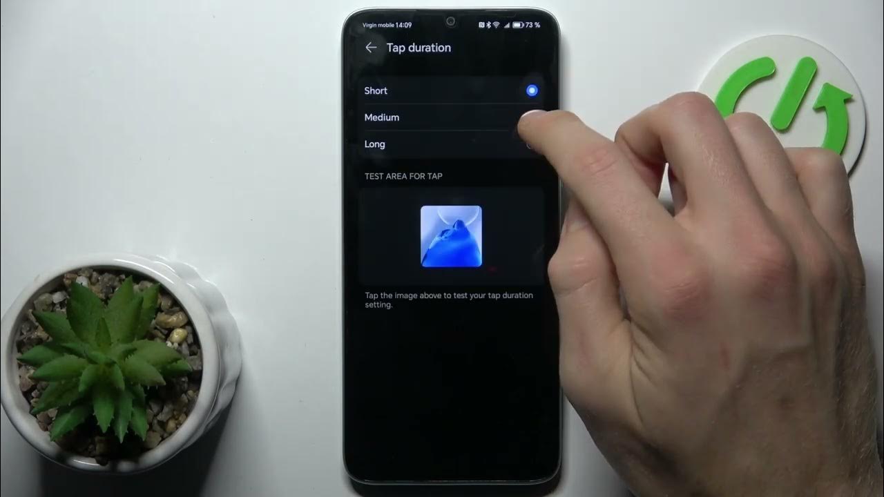 Video thumbnail for How to Delay the Screen Touches on HONOR X6a