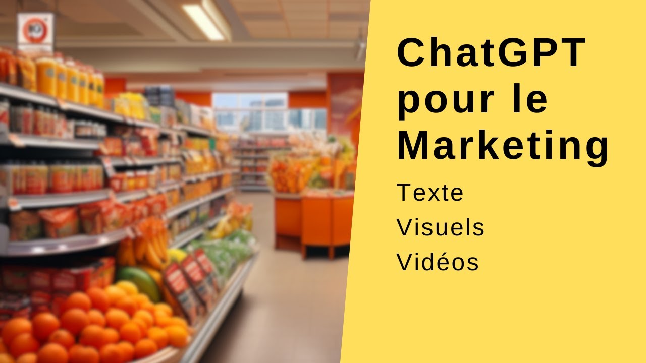 'Video thumbnail for ChatGPT en entreprise pour le Marketing et la Communication (Cas concret)'