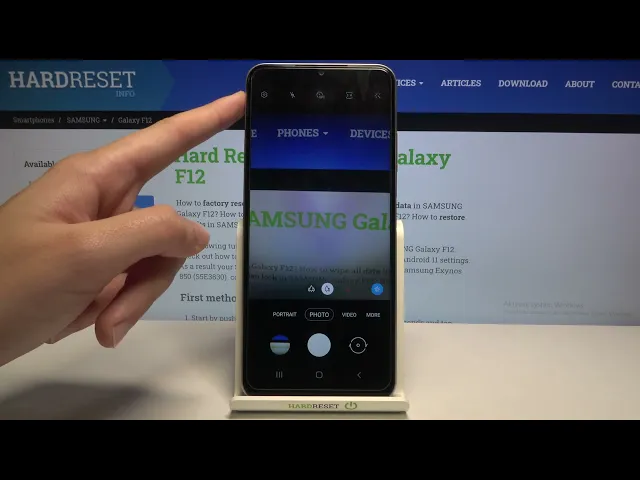 Video thumbnail for How to Turn On Camera Watermark on SAMSUNG Galaxy F12