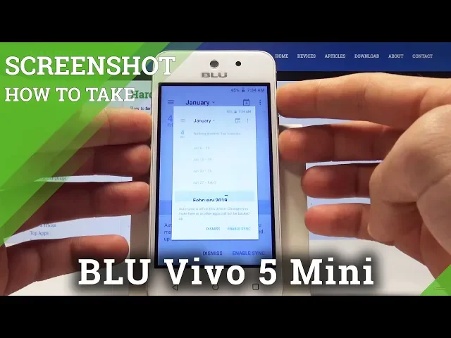 Video thumbnail for How to Take Screenshot in BLU Vivo 5 Mini - Capture Screen Tutorial