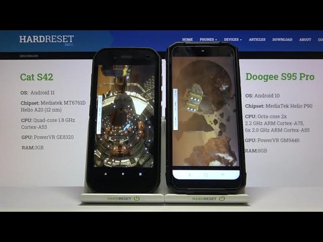 Video thumbnail for CAT S42 - Sling Shot Performance Test by 3DMark