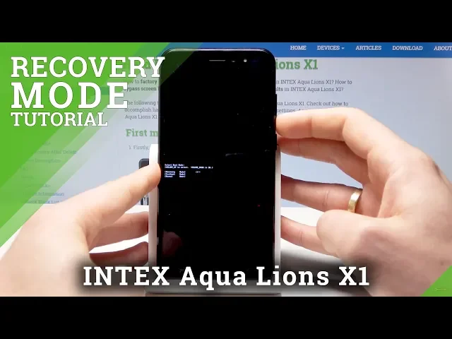 Video thumbnail for Recovery Mode INTEX Aqua Lions X1 - How to Enter & Quit INTEX Recovery Menu