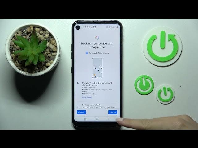 Video thumbnail for How to Enable Google Backup on LG Q70 - Google One