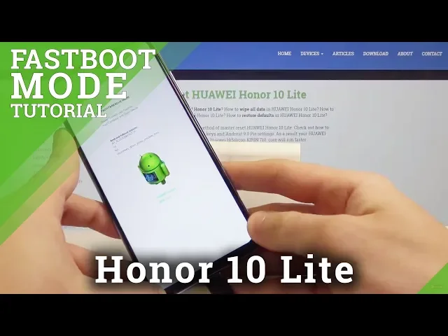 Video thumbnail for How to Enable Fastboot Mode in Honor 10 Lite - Enter Rescue Mode
