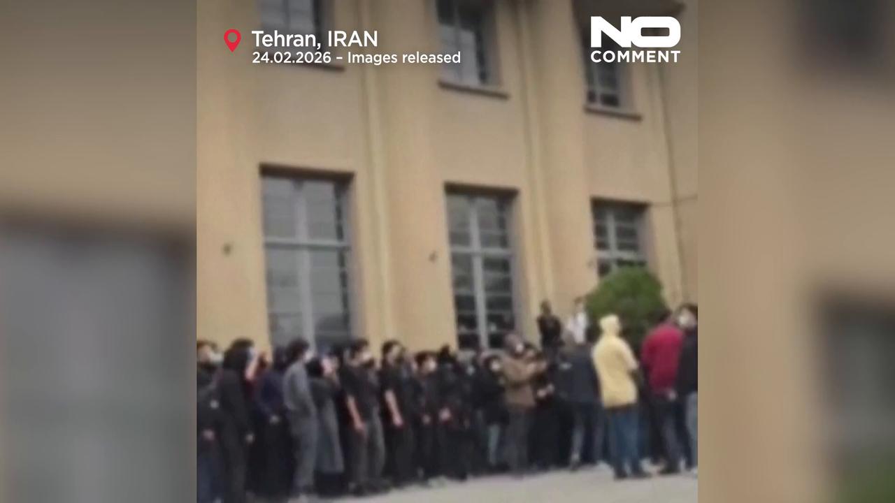 Video thumbnail for Iran faces renewed student protests in Tehran as new semester begins