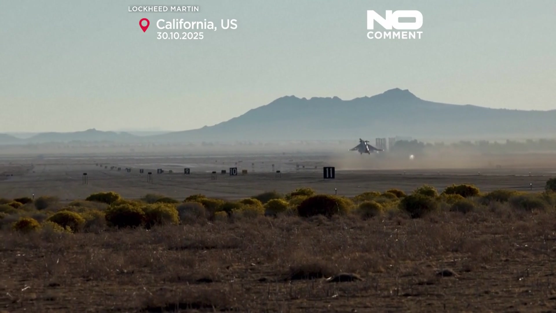 'Video thumbnail for NASA’s supersonic jet completes first test flight'