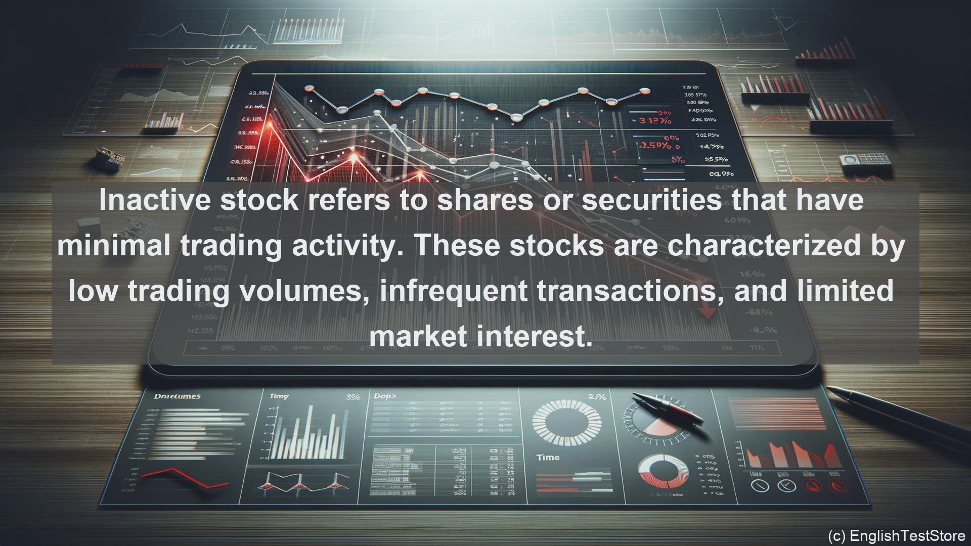 'Video thumbnail for Inactive stock in economics and finance'