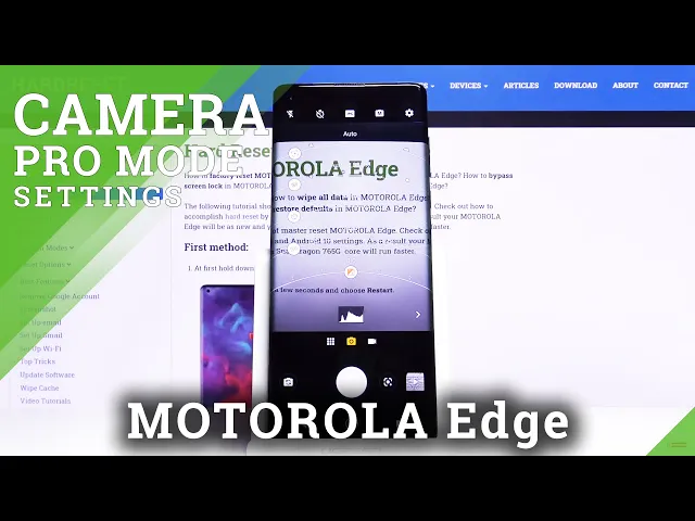 Video thumbnail for How to Use Camera Pro Mode in Motorola Edge - Camera Tips