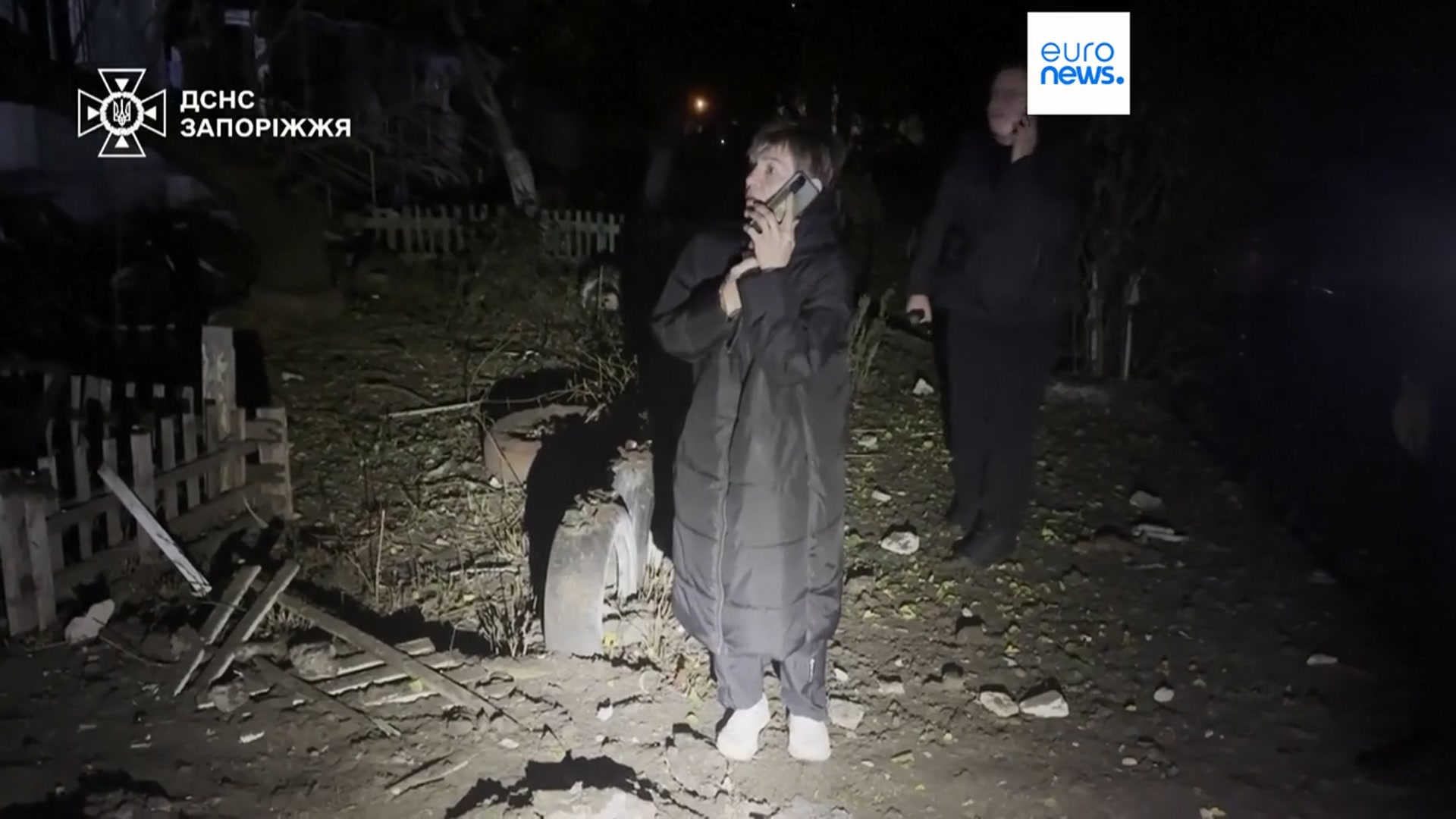 'Video thumbnail for Three dead in Russian strikes as Moscow continues attacks on Ukraine's power grid'