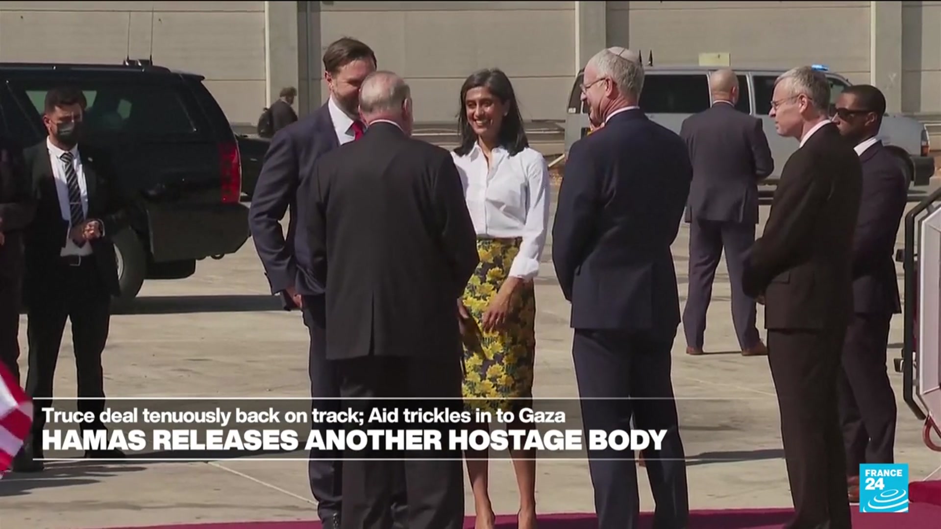 'Video thumbnail for Vice President JD Vance's visit to Israel is a US sign of 'concern' regarding fragile ceasefire'