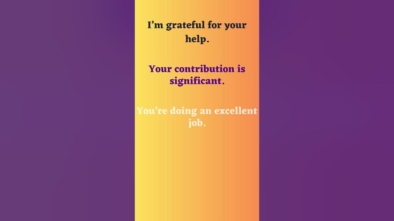 'Video thumbnail for General English Expressions to Appreciate an Employee Part 3'