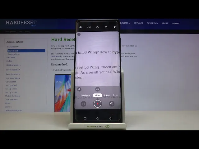 Video thumbnail for How to Change Video Resolution on LG Wing – Set Up Video Quality
