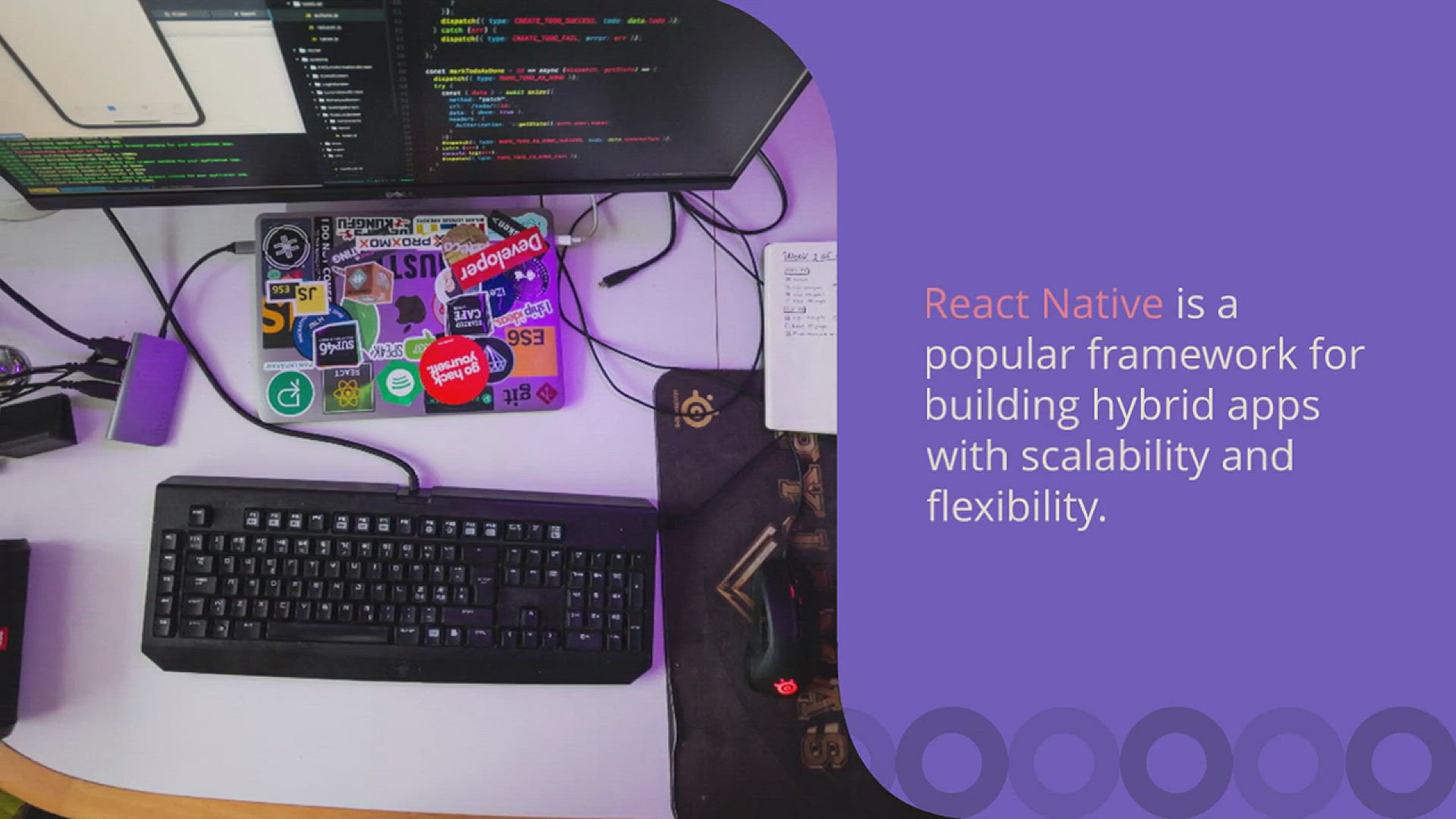 'Video thumbnail for 7 Tips to Optimise React Native app performance'