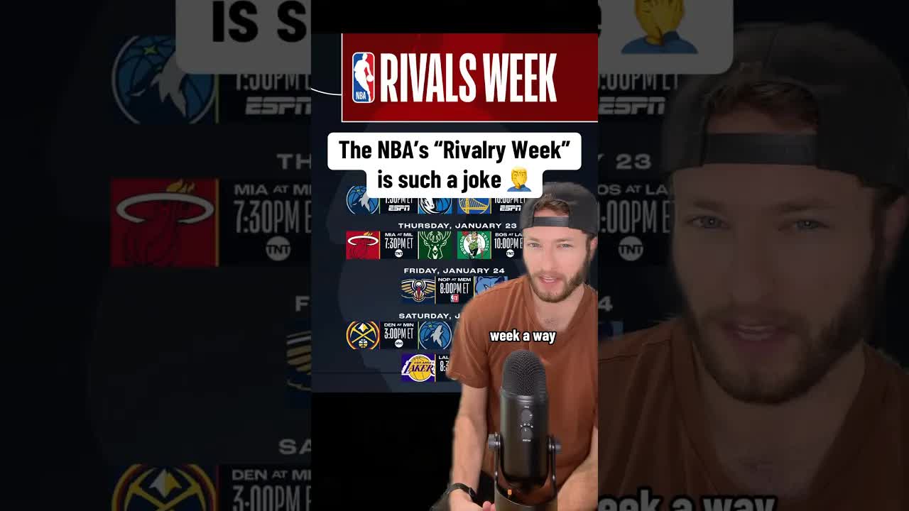 Video thumbnail for The Problem with “NBA Rivalry Week”