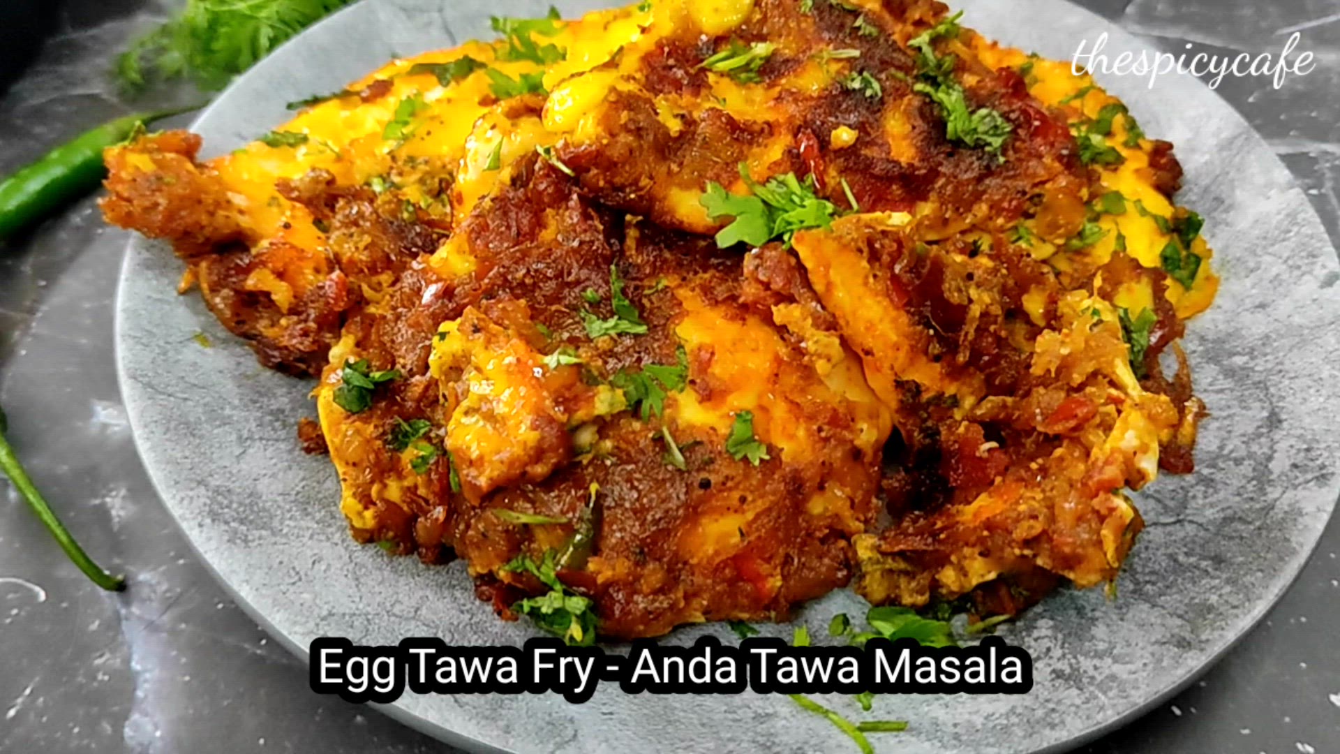 Video thumbnail for Egg Tawa Fry