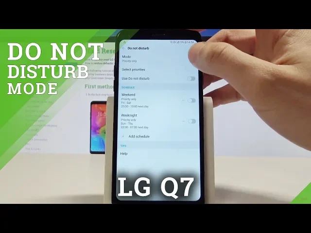 Video thumbnail for LG Q7 Do Not Disturb / Set Up Do Not Disturb Rules