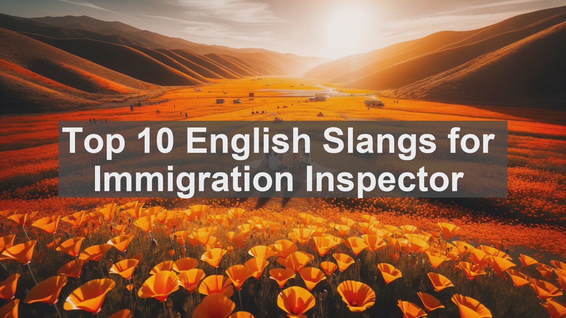'Video thumbnail for Top 10 English Slangs for Immigration Inspector'