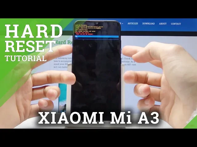 Video thumbnail for How to Bypass Screen Lock in XIAOMI Mi A3 - Hard Reset Tutorial