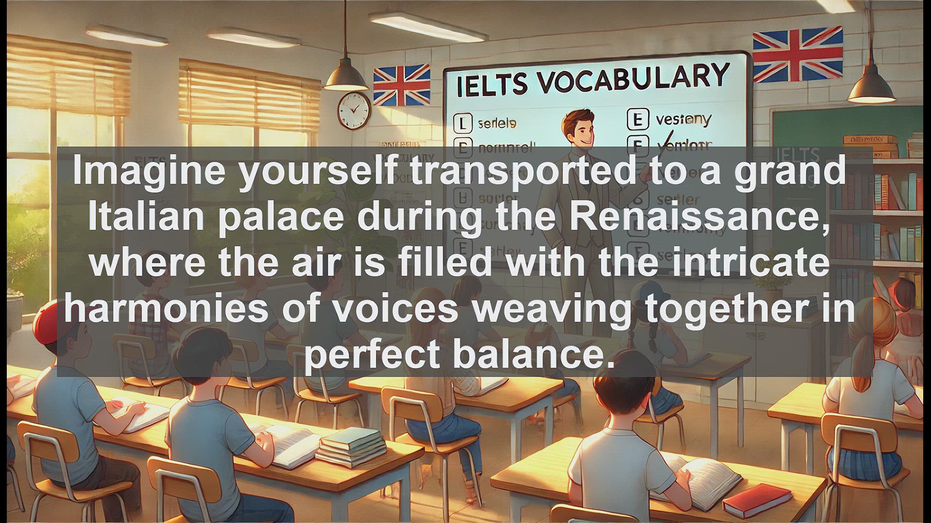 'Video thumbnail for 2000 Must Know IELTS 9.0 Vocabulary - Madrigal: The Renaissance Music Key to IELTS Success'