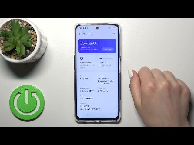 Video thumbnail for How to Check the Device Model on OnePlus Nord CE 3 Lite - Accessing the Phone Specifications