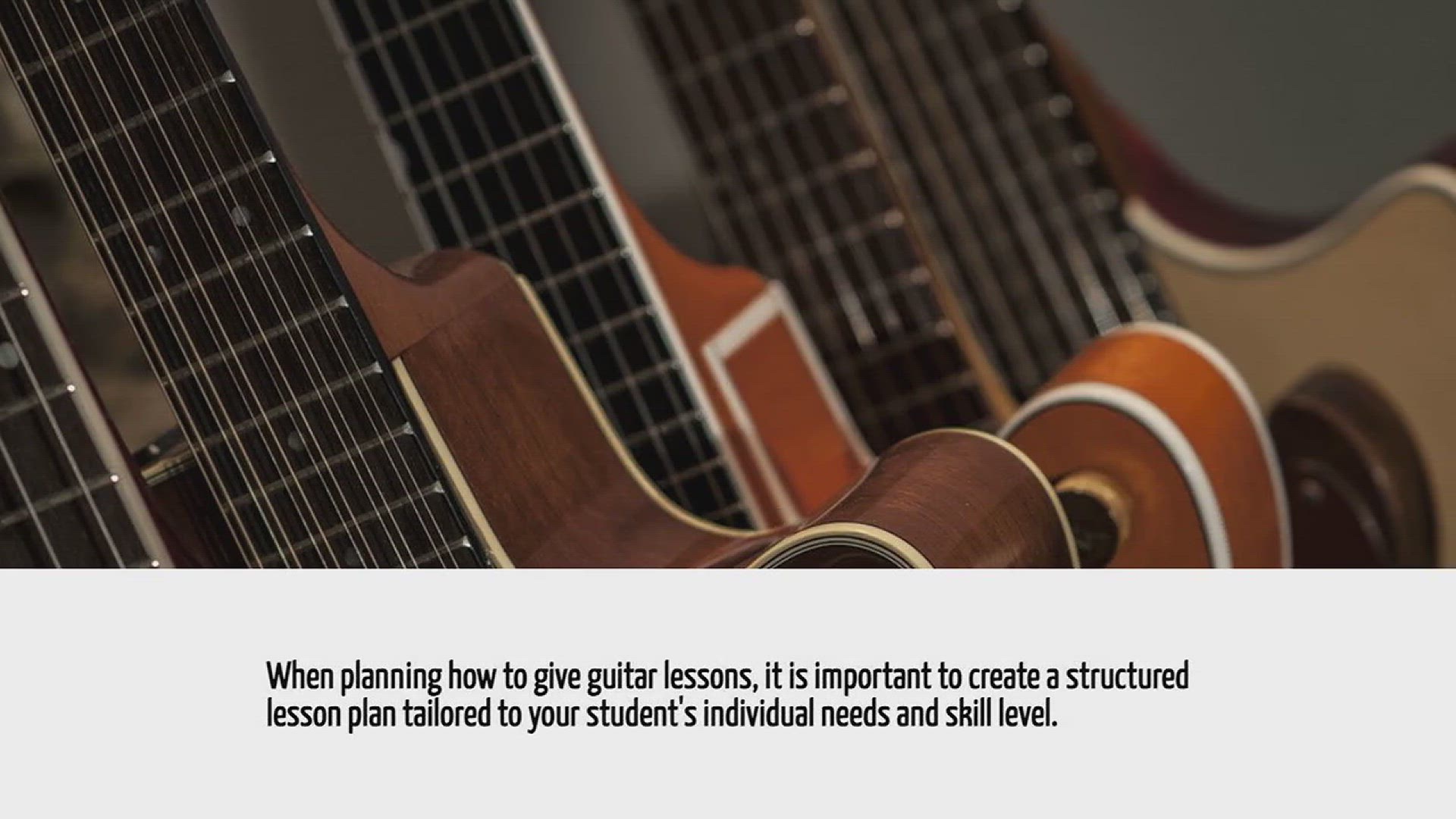 Video thumbnail for How To Give Guitar Lessons