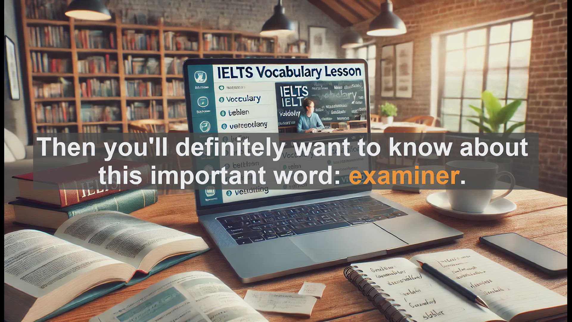 'Video thumbnail for 2500 Must Know IELTS 6.5 Vocabulary - IELTS Vocabulary: Understanding the Role of an Examiner'