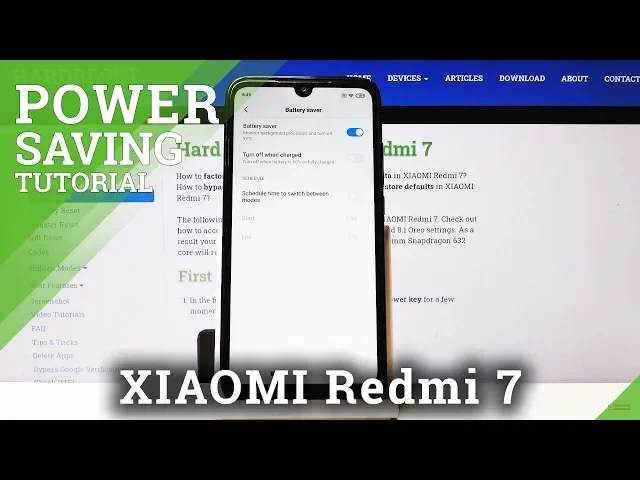 Video thumbnail for How to Enable Power Saving Mode in XIAOMI Redmi 7 – Extend Battery Life