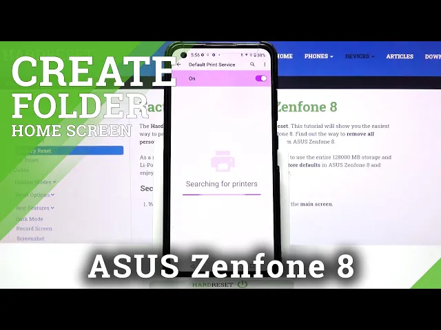 Video thumbnail for How to Connect Printer to ASUS Zenfone 8 – Wireless Printing