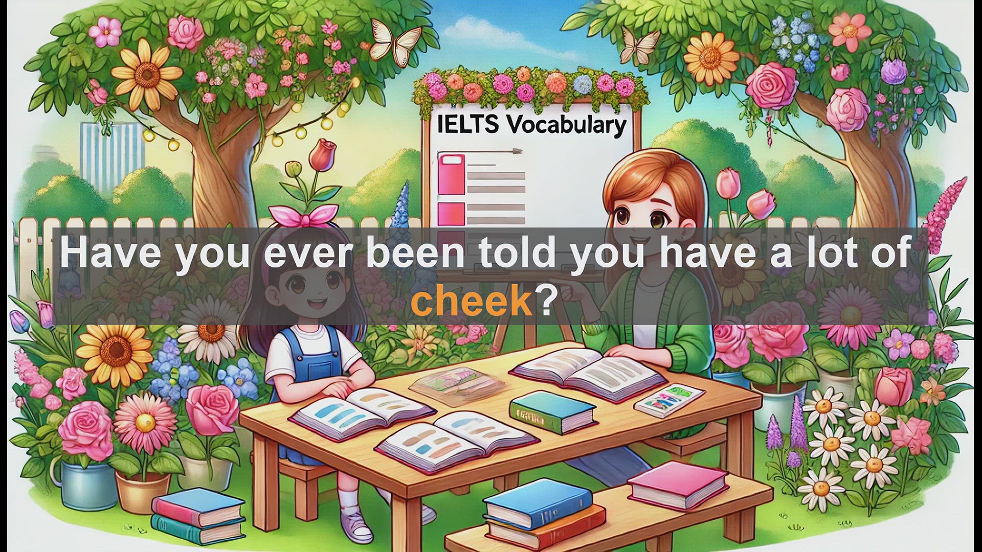 'Video thumbnail for 2500 Must Know IELTS 6.5 Vocabulary - Mastering 'Cheek': Essential IELTS Vocabulary for Band 6.5+'