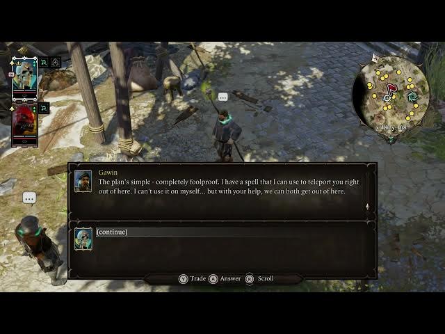 Video thumbnail for Divinity Original Sin 2 DE - Chapter 2 The Teleporter: Meet Talk To Gawin In Fort Joy Gameplay | NS2