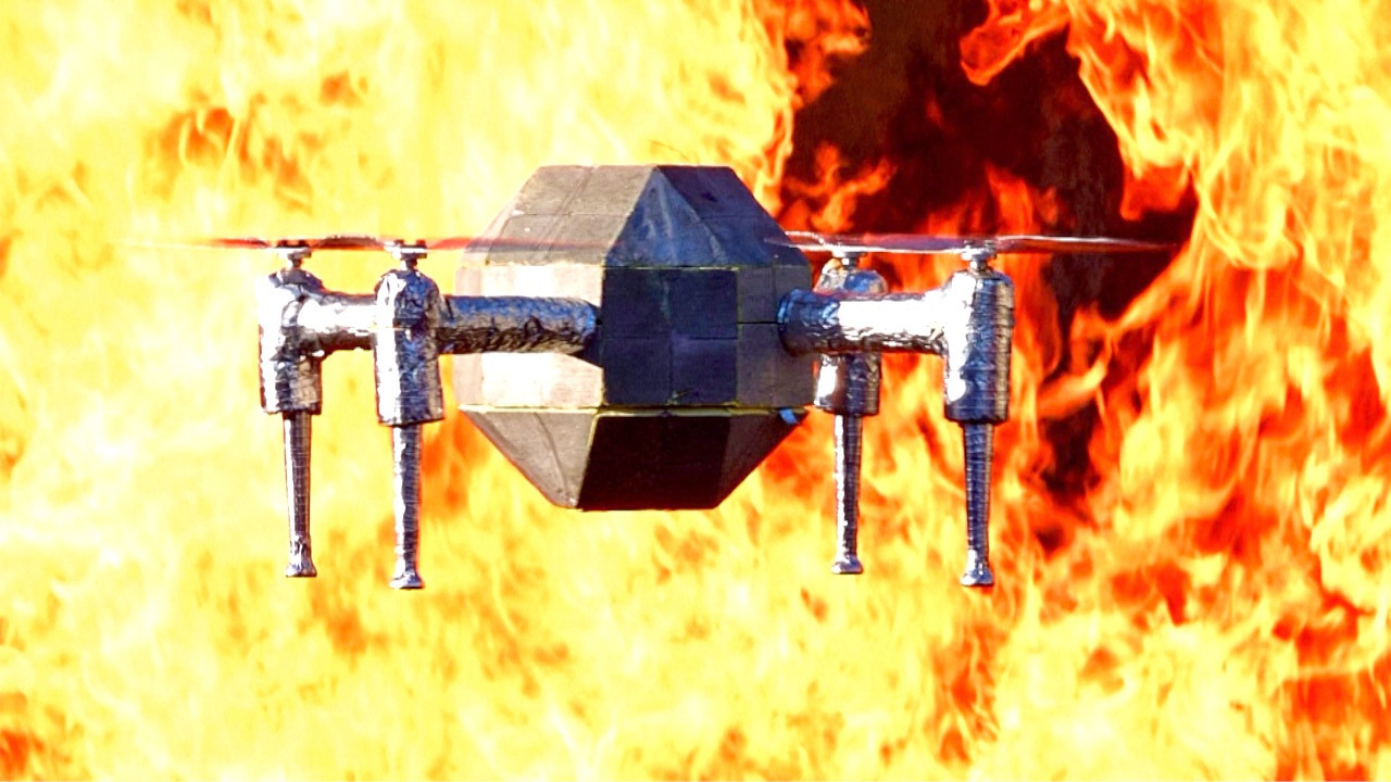Video thumbnail for Meet the Heat-Resistant Fire Drone: The Firefighter of the Future
