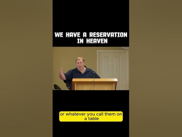 Video thumbnail for We Have a Reservation In Heaven