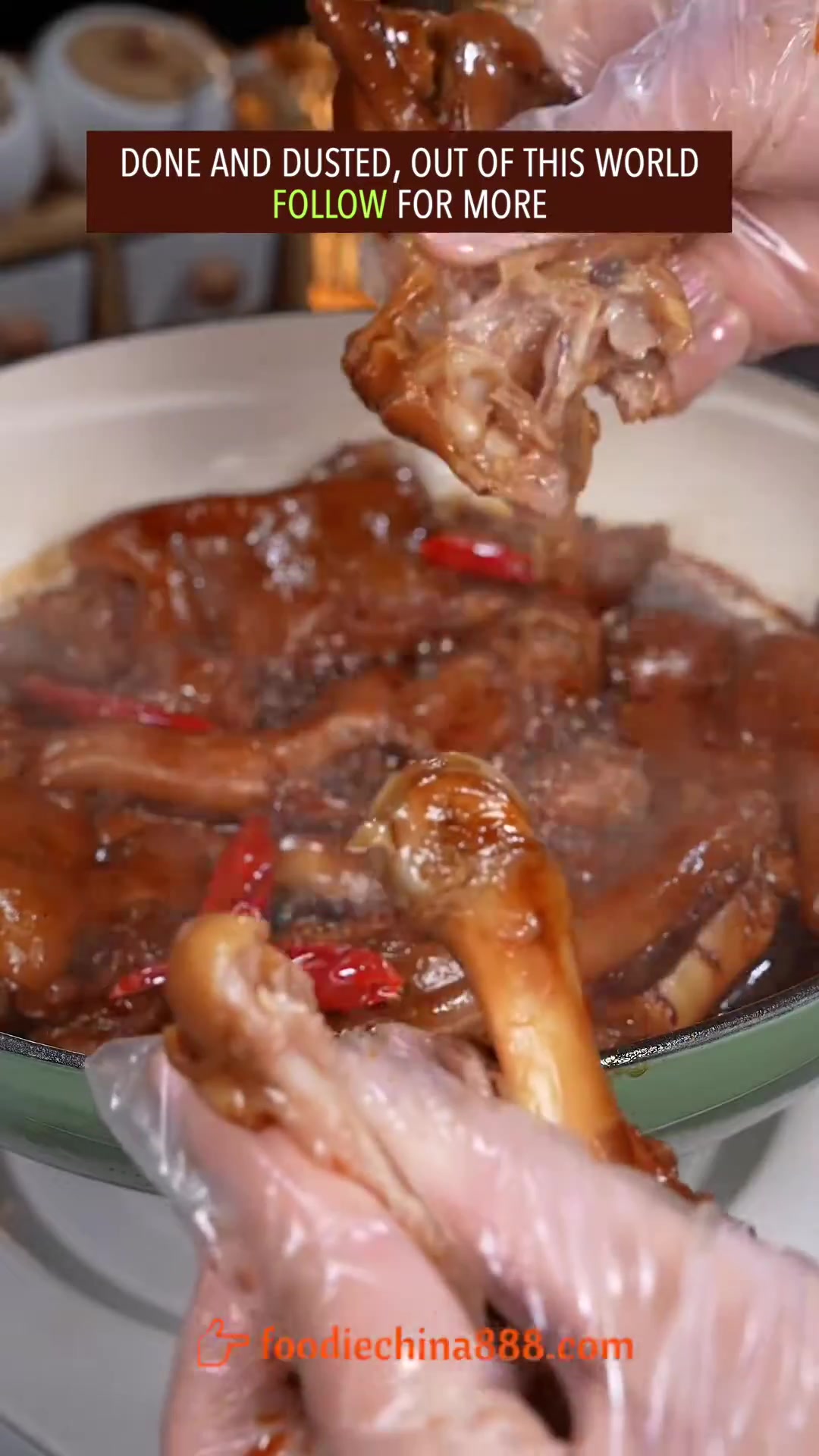 Video thumbnail for 7.EASY BRAISED PORK TROTTERS RECIPE #recipe #cooking #chinesefood #pork #trotters #meat (1920p 30fps)