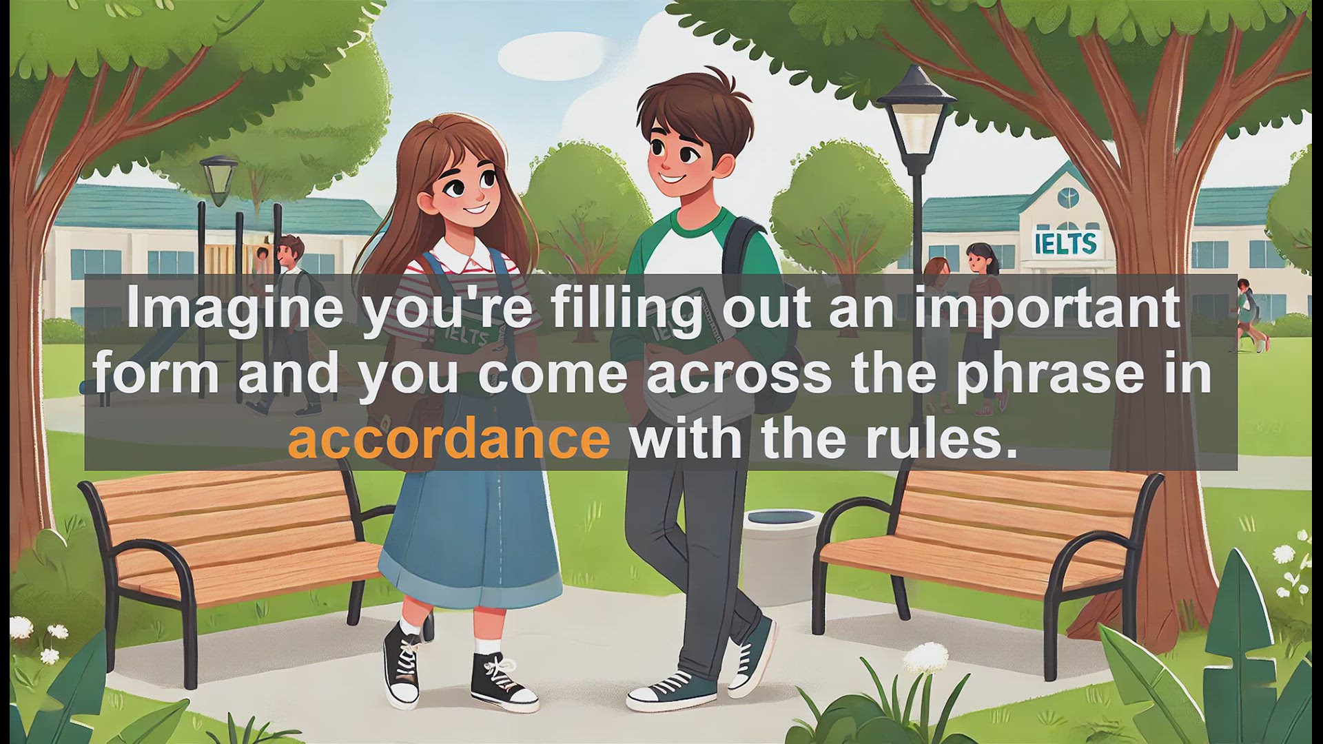 'Video thumbnail for 2500 Must Know IELTS 6.5 Vocabulary - Understanding 'Accordance': Boost Your IELTS Vocabulary'