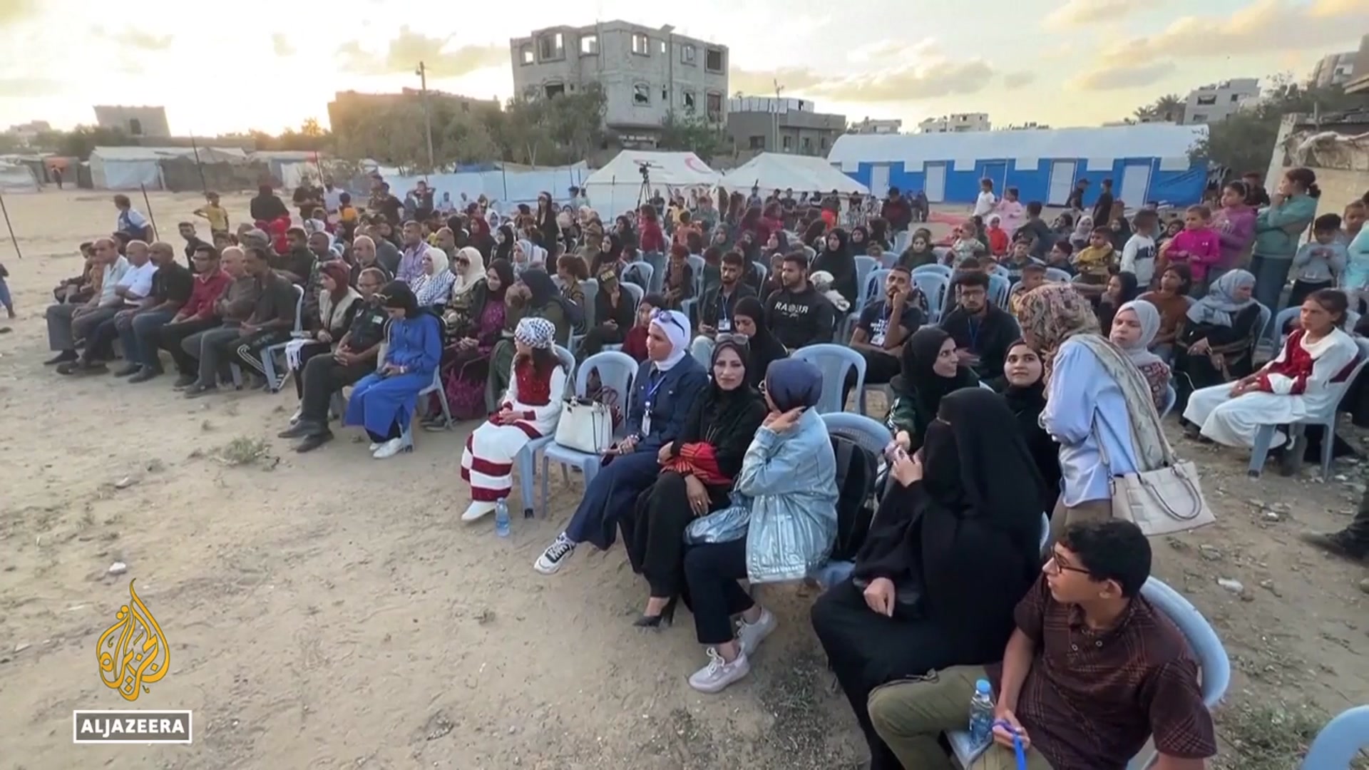 'Video thumbnail for Gaza’s first women’s film festival screens ‘Voice of Hind Rajab’ in poignant tribute'