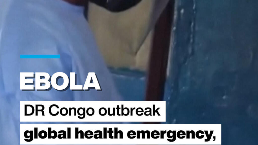 Video thumbnail for Ebola: DR Congo outbreak a global health emergency, says WHO
