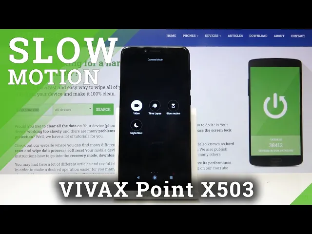 Video thumbnail for How to Activate Slow Motion in VIVAX Point X503 – Camera Feature