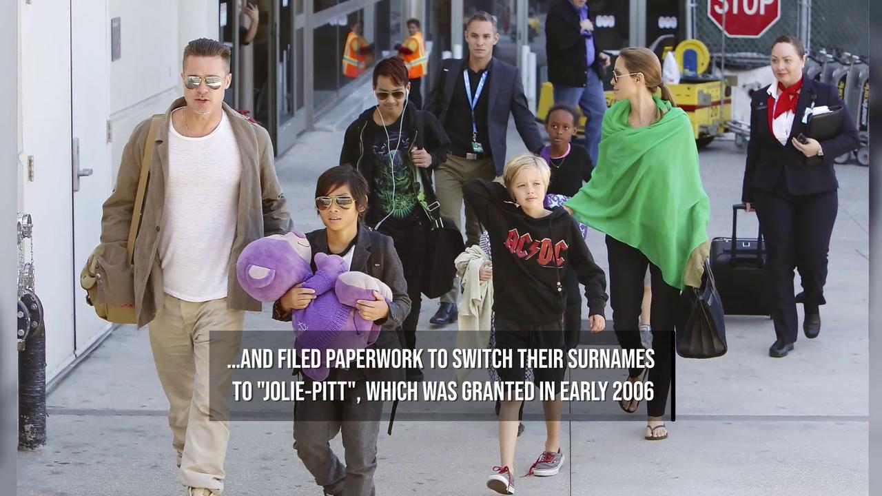 Video thumbnail for Angelina Jolie and Brad Pitt's son Maddox to officially change surname.