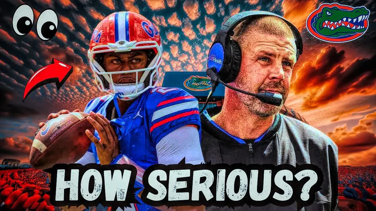 Video thumbnail for Gator Insider Uncovers reality on DJ Lagway’s Shoulder Surgery Rumors!