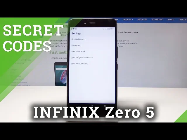 Video thumbnail for Secret Codes INFINIX Zero 5 - Testing Menu / Service Mode