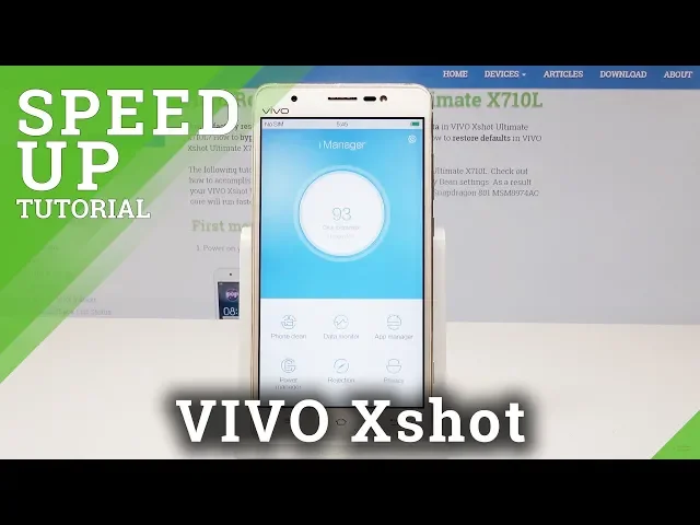Video thumbnail for Speed Up VIVO Xshot - Clean Up / Optimize System
