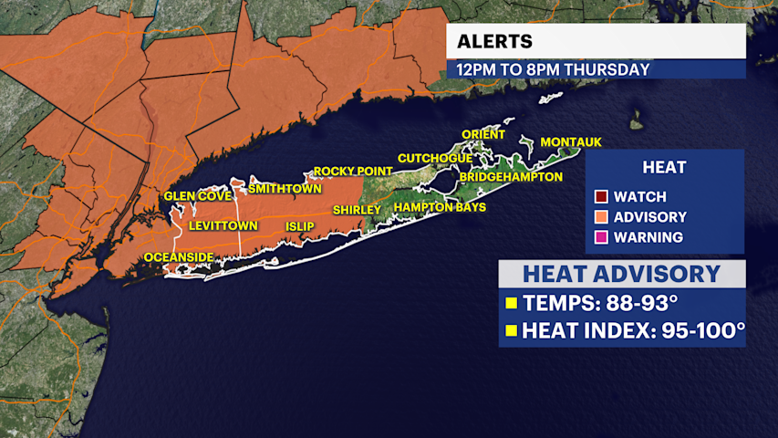 Video thumbnail for HEAT ALERT: Extreme heat, gusty storms Thursday after scattered showers today