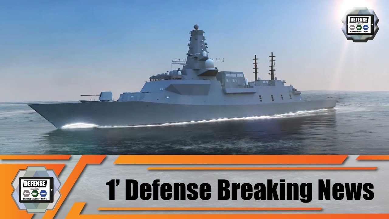 Video thumbnail for First steel was cut for HMS Cardiff second Type 26 anti-submarine frigate for Royal British Navy