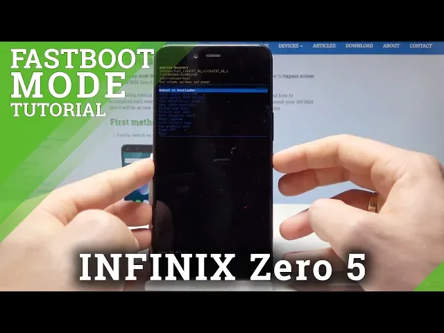 Video thumbnail for How to Enter Fastboot Mode in INFINIX Zero 5 - Open & Quit Fastboot